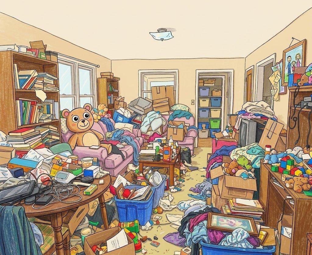 Chambre après rangement
